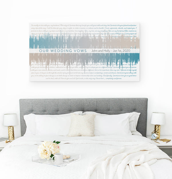 Soundwave With Vows Canvas